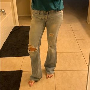 Hollister size 7 bootcut jeans